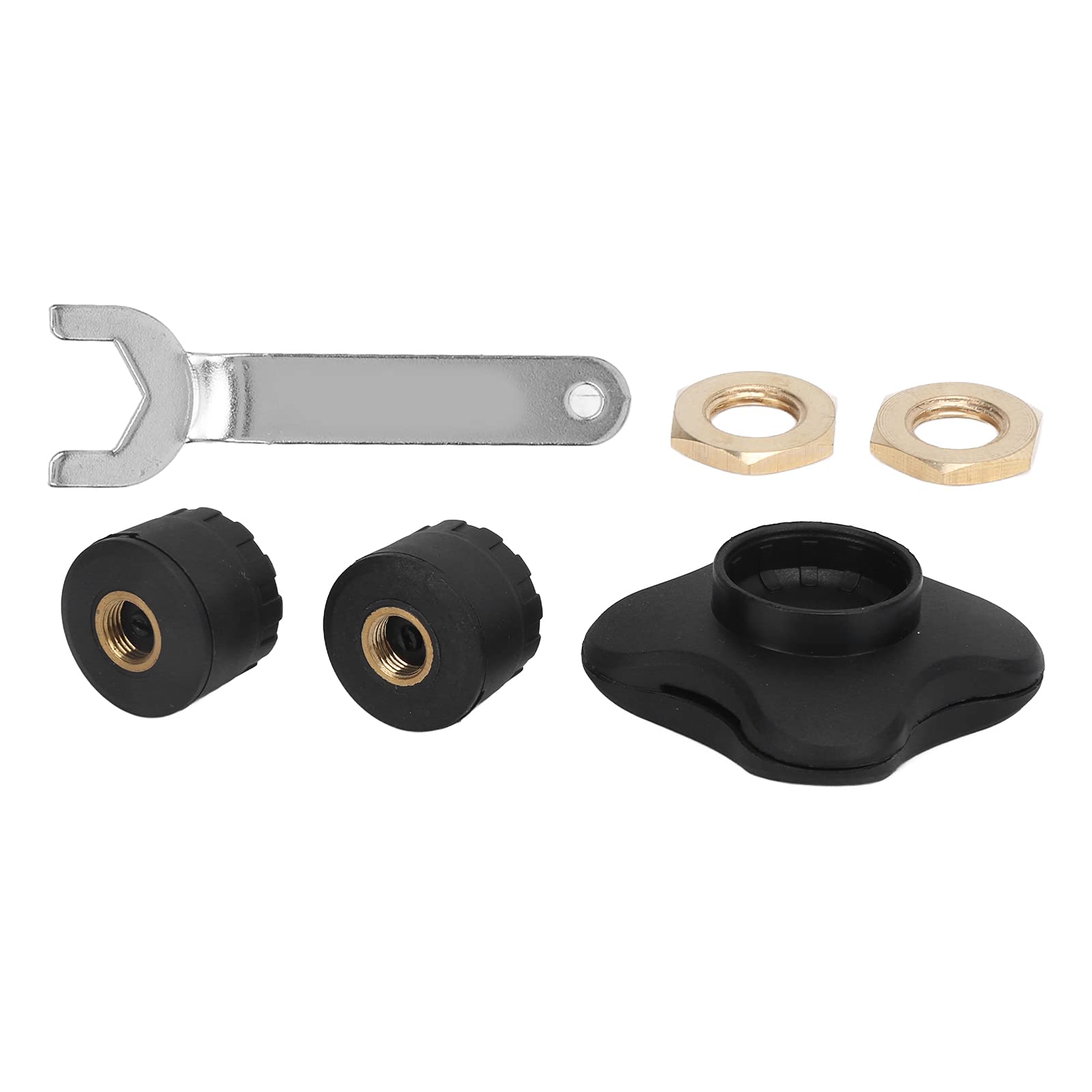 Cocoarm Capteurs TPMS pour Moto Capteur de Pression des Pneus ABS 1.0 à 3.5 Bluetooth 4.0 Externe intégré avec Alertes de Température pour Motos, Véhicules électriques, Vélos