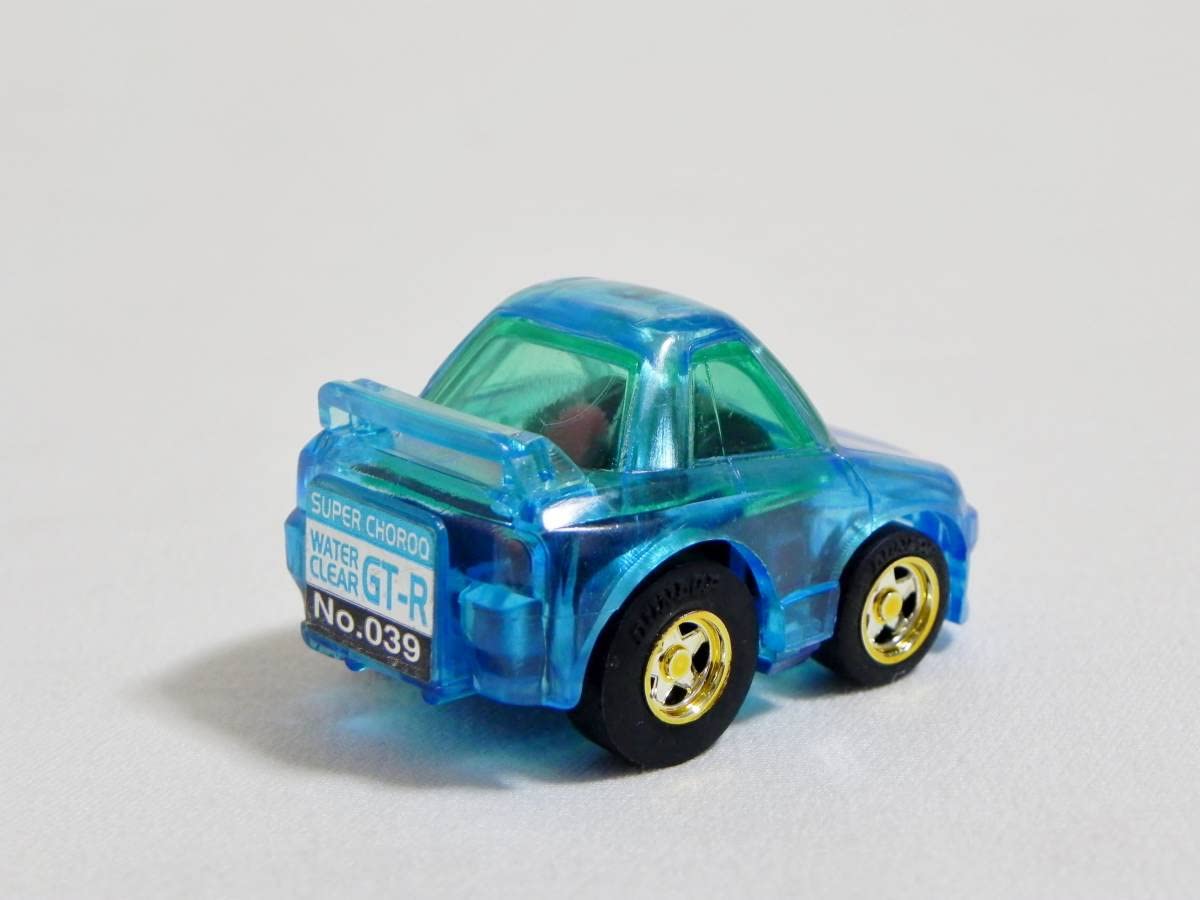 Amazon.co.jp: チョロQ スカイライン GT-R R32 クリアブルー ブラック