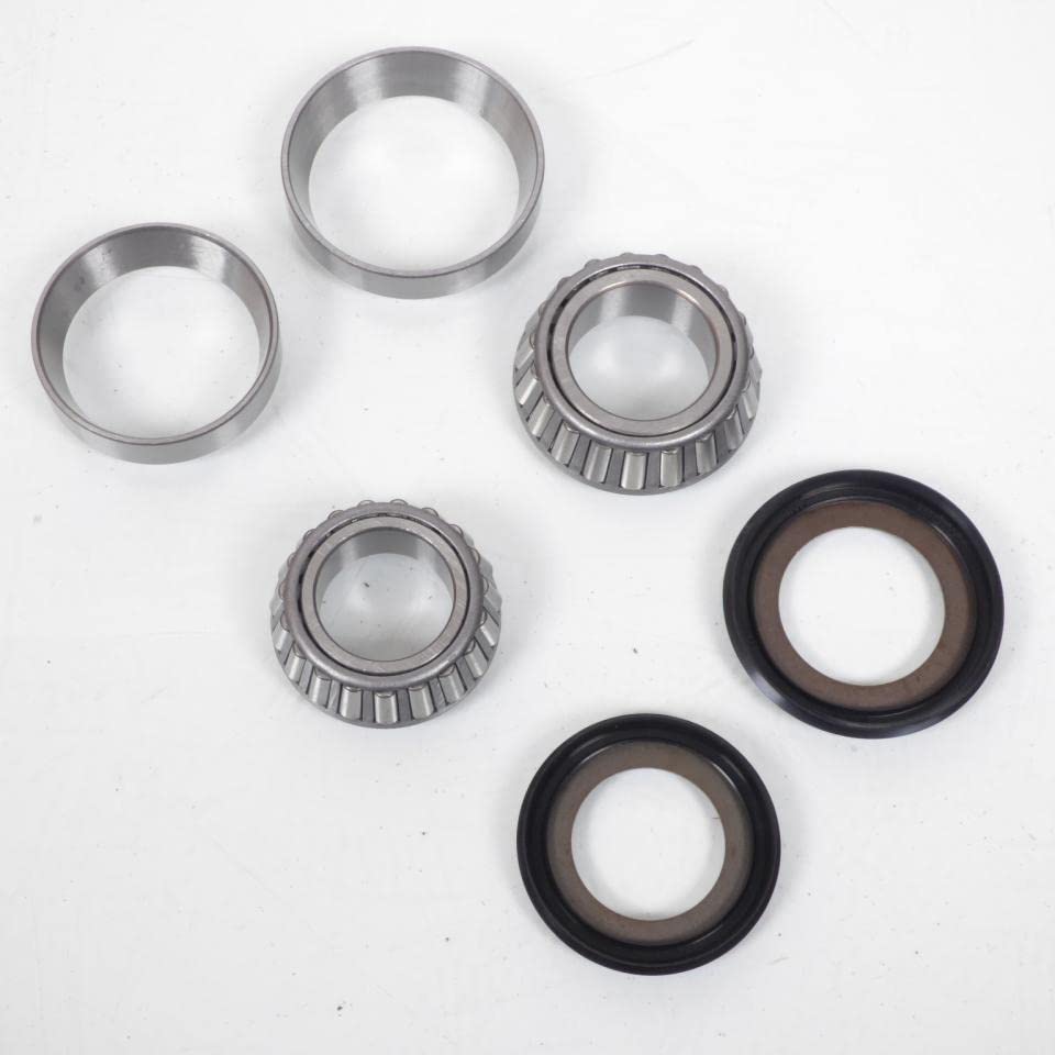 kit de rodamientos de dirección sifam para moto kawasaki 600 zzr zx 1990 a 2006 25x47x15 / 28x52x16,5 nuevo