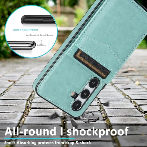 Coque Samsung Galaxy S25 Asuwish CSZJXL vert évite les rayures d'écran