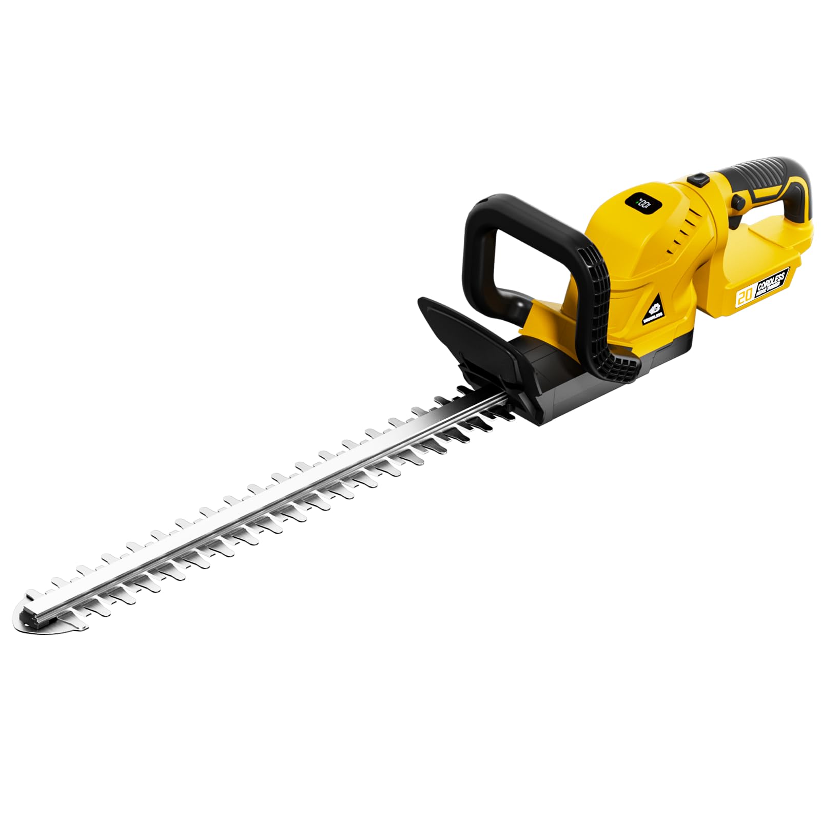 OHAISFELA Cordless Hedge Trimmer with Rotatable Handle for