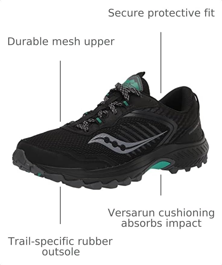 Image of Saucony Women's Excursion Tr15 Trail Running Shoes