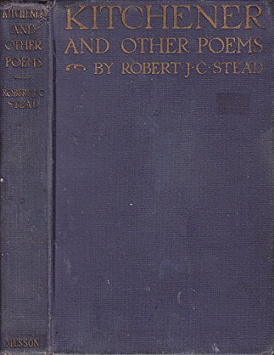 Kitchener, and other poems B00087L3OM Book Cover