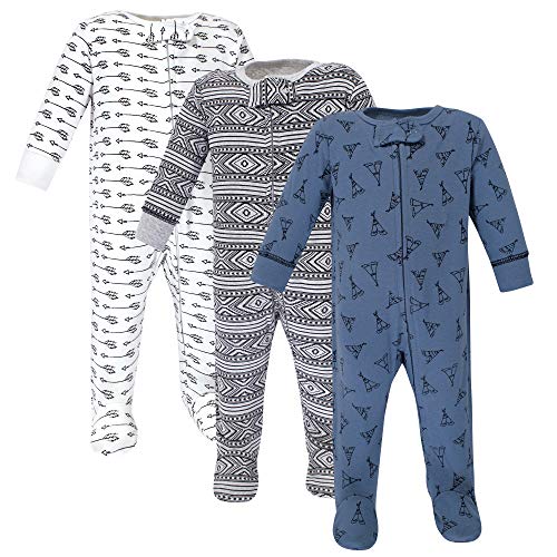Image of Yoga Sprout Unisex Baby Cotton Zipper Sleep and Play