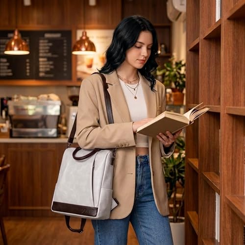 Image of VISMIINTREND Backpack Bags for Women | Rakhi Gift for Sister | Vegan Leather Laptop Bag for Women Office, Backpack for College, Daily Travel Bagpack - Rakshabandhan Gift For Sister