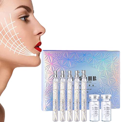 ADAD Platinum Protein Thread Lifting Set, ADAD Protein Thread Lifting Set, Instalift Korean Protein Thread Lifting Set Soluble Protein Thread For Face, Absorbable Collagen Thread (1*set)