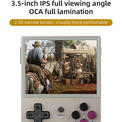 RG35XX-Handheld-Game-Console-Portable-Retro-64G64G-Built-in-5000-Games-35-Inch-IPS-Screen-Open-Source-System-Arcade-Game-Console-Toy-Gift-for-Kids-AdultsGrau