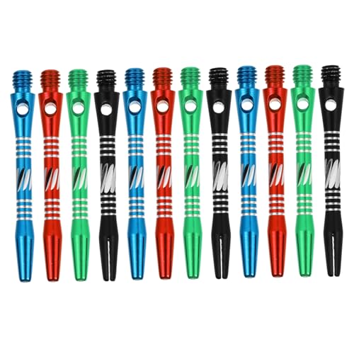 Abaodam 12Pcs Shafts Standard Thread Accessories Each Durable Shaft for Precision Throwing