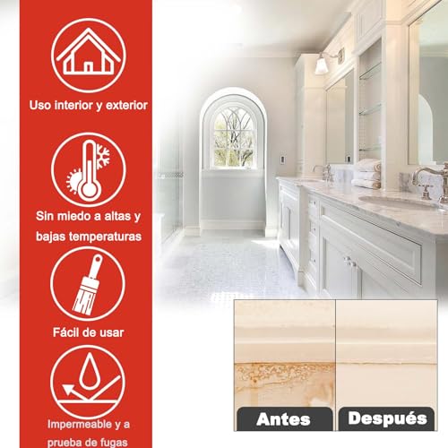 Mejores precios y opiniones de Pintura Sintética antihumedad baño - los mas comprados. 19 Imagen adicional