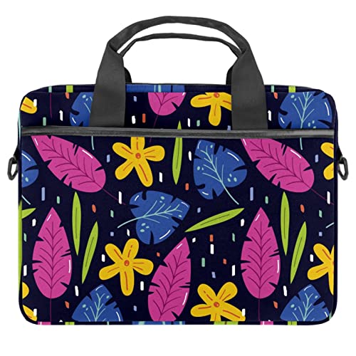 Sac à bandoulière pour ordinateur 13-14.5" motif citrouille d'Halloween