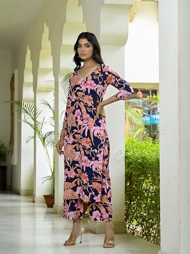 Image of ANNI DESIGNER Women Kurta with Palazzo