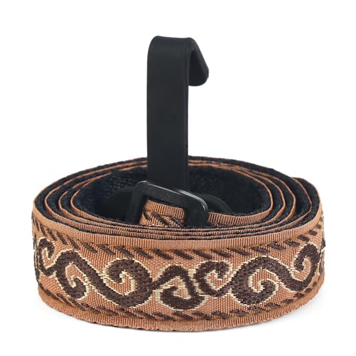 Image of CLOUDMUSIC Ukulele Strap Clip On No Drill J Hook For Soprano Concert Tenor Baritone(SH96)