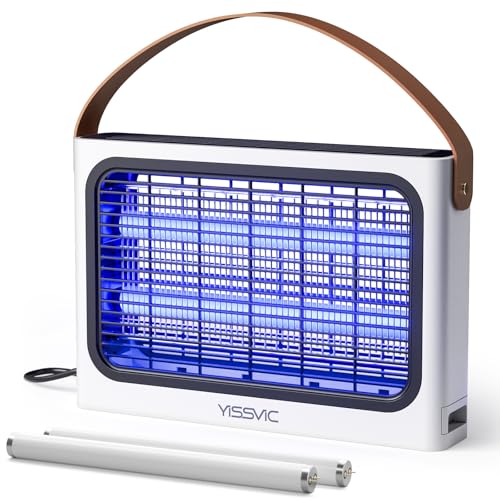 YISSVIC 20W Indoor Bug Zapper with 2 Bulbs for Home