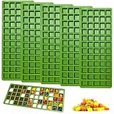 5 Pcs Silicone Food Molds for Harvest Right Freeze Dryer Medium Square Trays BPA-Free Reusable for Fruit Vegetable Ice Cubes Chocolate Candy