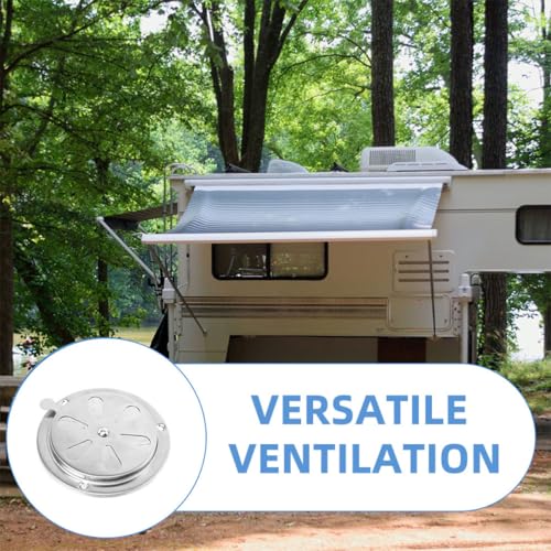 Amortiguador de aire de acero inoxidable para rejilla de ventilación de RV 3