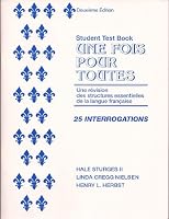 Une Fois Pour Toutes: Deuxieme Edition 0801308267 Book Cover