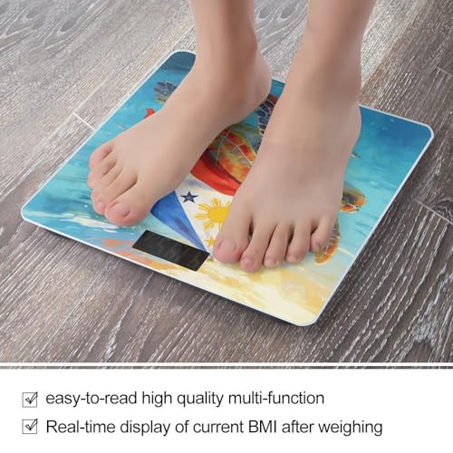 Báscula digital de baño con plataforma de vidrio templado 400 Lbs miniatura 5