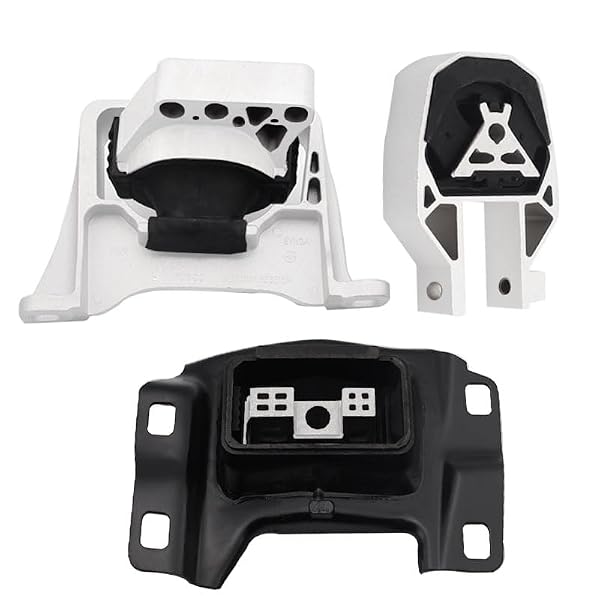 QRYIPPDM Engine Motor and Transmission Mount Compatible with 2013-2019 Escape Turbocharged 2.0L & 2013-2019 Escape 2.5L & 2014-2022 Transit Connect 2.5L 3-Piece Set A5612 A5631 A5520 by QRYIPPDM - Used condition - US$43.43