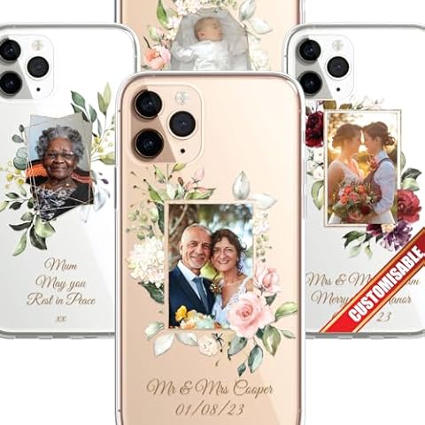 SmartGiftShop Custom Photo Phone Case Cover
