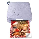 HP - Sprocket 2nd Edition Instant Photo Printer - Lilac (1AS91A)