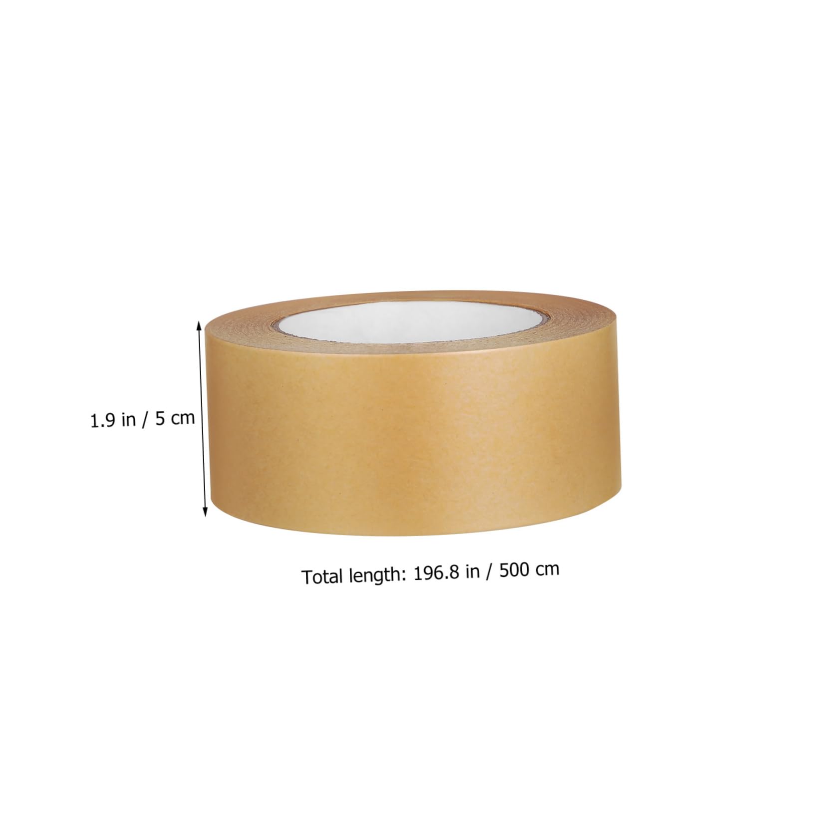 DOITOOL 3 Nastro in carta kraft nastro adesivo per fiori carta per mascheratura adesivo da imballaggio porta auto da imballaggio marrone di spedizione