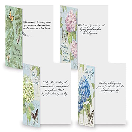 Susan Winget Studio All Occasion Greeting Cards With Seals - Set Of 40 (20 Designs), Large 5 X 7 Inch Cards, Birthday, Sympathy, Get Well #TOP5