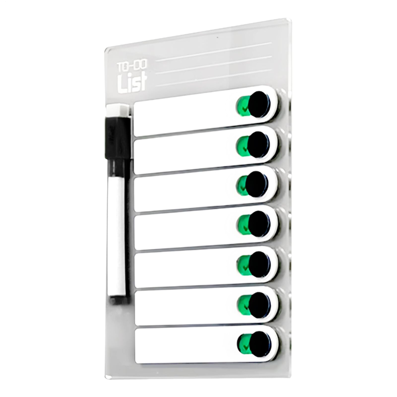 Bloc-notes magnétique pour liste de courses et notes de cuisine effaçable - 8
