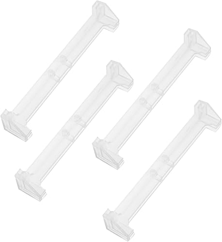 Garneck 4 unids Conector de esquina Vertical Ciego Reemplazo Listones Accesorios Persianas Persianas Reemplazo Vertical Paneles Persianas