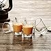 BCnmviku 1.5 oz Shot Glasses Sets with Heavy Base, Clear Shot Glass (2 Pack)