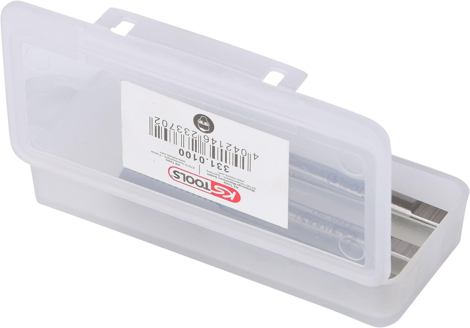 KS TOOLS - 331.0100 - Jeu de 3 tarauds à main HSS, M10 - Résistante aux hydrocarbures Gris