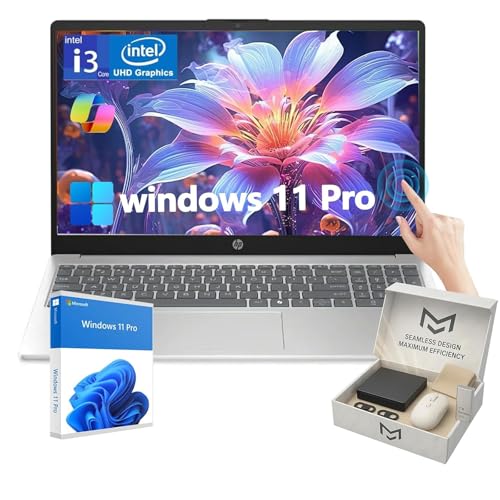 HP Touchscreen Laptop for Business and Student, 15.6