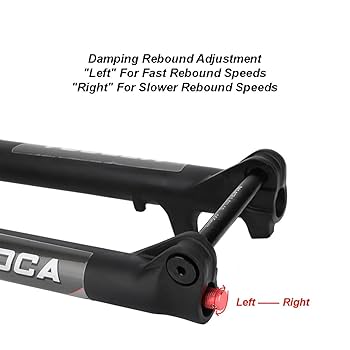 Amazon | 27.5インチ MTB サスペンション エアフォーク トラベル