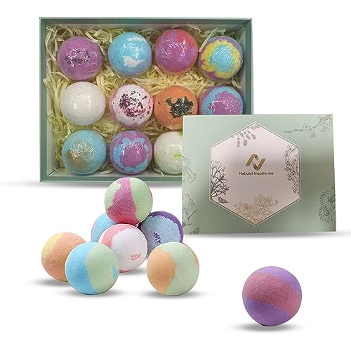 yeeyzz 12 Bath Bombs Coco, Shea Butter, Perfect Bubbles