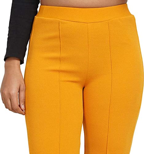 Image of YOZO Women's Regular Fit Cotton Blend Trouser