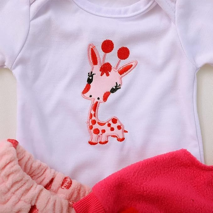 Reborn Baby Doll Clothes Reborn Dolls Clothes for 17-22 Inch Newborn Baby Doll Girl
