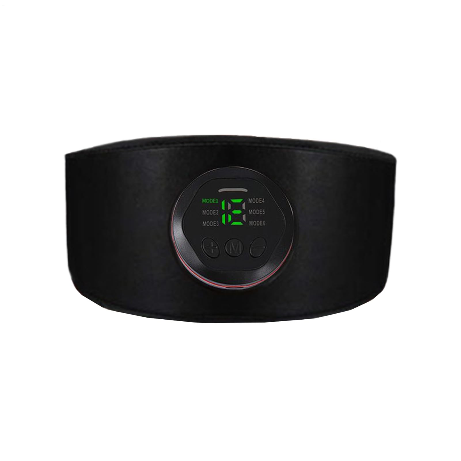 Rechargeable Ab Stimulator Belt – Intelligent Abdominal Trainer, 6 Massage Modes, 18 Speed Settings | Soft Skin-Friendly Fitness Belt For Muscle Relaxation, Body Shaping Exercise Equipment For Home