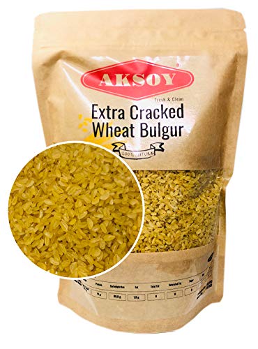 Aksoy Extra Coarse Wheat Bulgur 1.25KG | Natural and Nutritious a Delicious Healthy and Convenient Choice for Soups Pilafs Traditional Dishes and Salads!
