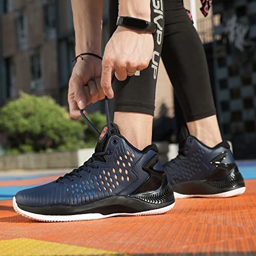Image of Beita Mens Basketball Shoes High Upper Breathable Sports Shoes Anti Slip