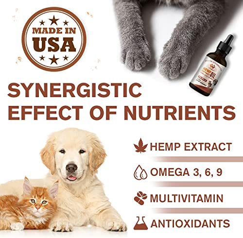 WACHRAY-Hemp-Oil-for-Dogs-and-Cats-Pet-Hemp-Calming-Drops-for-Anxiety-Stress-Relax-Sleep-Aggressive-Pain-Inflammation-Arthritis-Allergies-Supports-Skin-Itchy-Joint-Hip-Health-Non-GMO