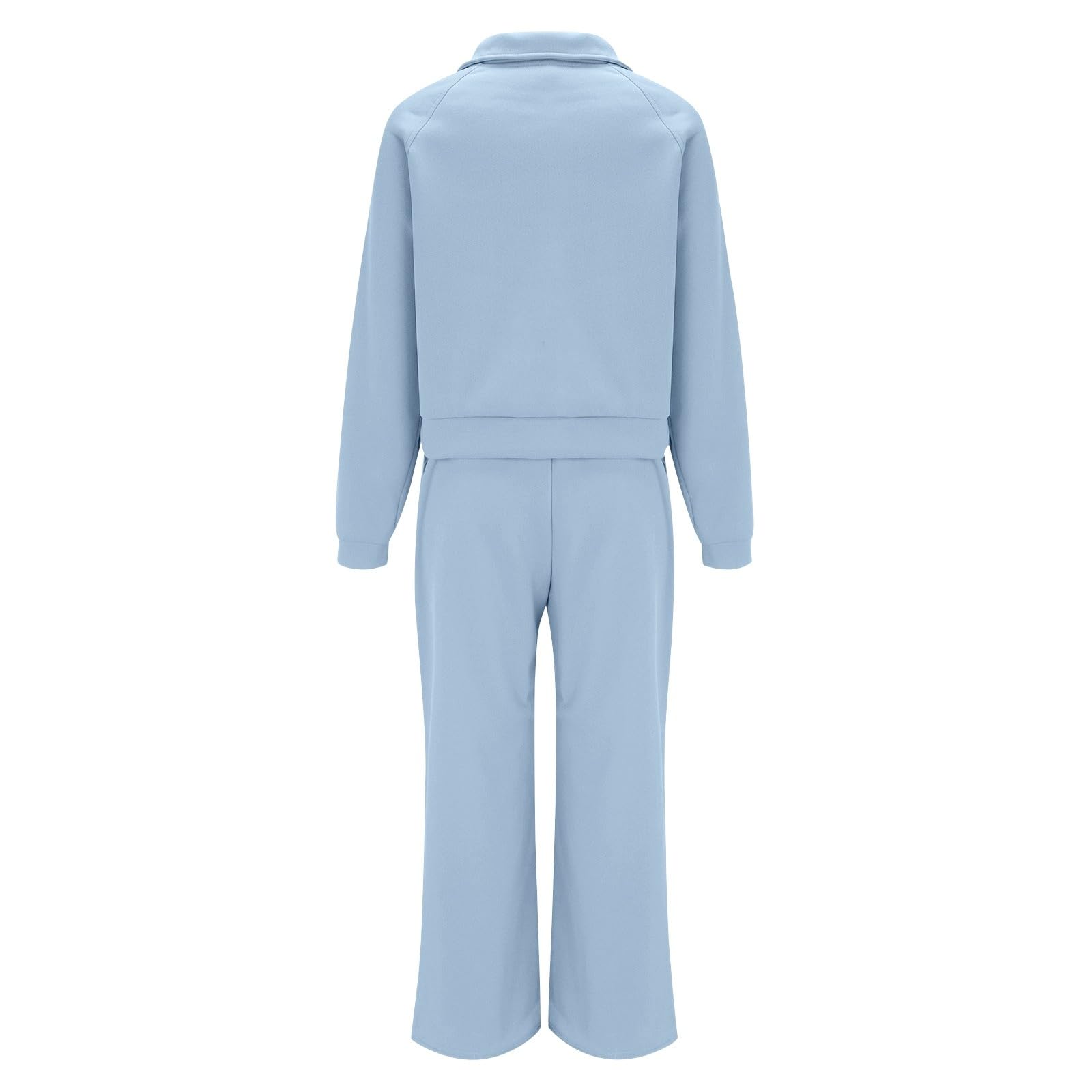 Set di pantaloni e top da donna in cotone a 2 pezzi, maniche corte, pantaloni larghi, casual, estivi, leggeri, estensibili, morbidi, comodi da indossare, formato A2