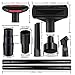 12PCS Universal Vacuum Attachment Kit Wet Dry Plastic Vacuum Hose Adapter 1-1/4