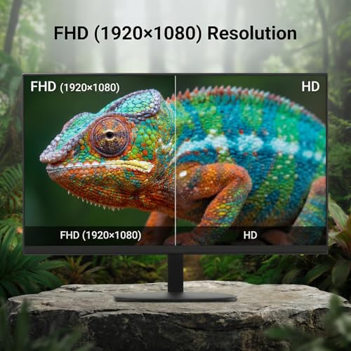 Image of 27 Inch Monitor - 1080P, VA, Full HD, Frameless, 100Hz, 1ms, Adaptive-Sync, for Working and Gaming, Low Blue Light, Flicker Free, HDMI, VESA Mountable (100x100mm)