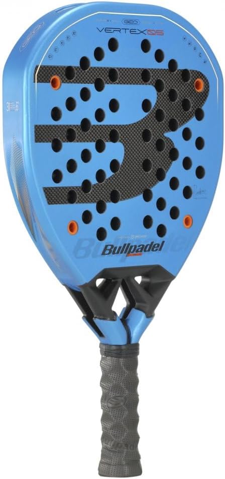 BULLPADEL Padel Racket Vertex 05 GEO 2026 | Pablo Cardona Pala de Padel for Balance & Attack | Geometric Shape, Largest Sweet Spot, Air Power Aerodynamics | Xtend-Carbon 3K, Curvaktiv, Custom Weight