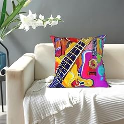Housse de coussin universelle pour toutes les saisons acoustiques et guitares, en velours doux, dossier carré parfait pour chaque maison - Les Beatles, Paul McCartney, John Lennon, RIngo Starr, George Harrison Housse de coussin universelle pour toutes les saisons acoustiques et guitares, en velours doux, dossier carré parfait pour chaque maison – Image 7