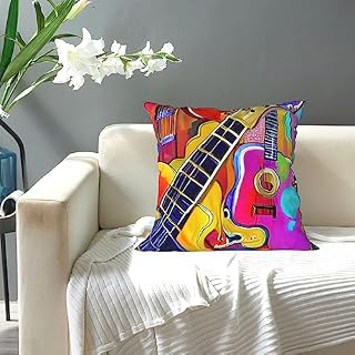 Housse de coussin universelle pour toutes les saisons acoustiques et guitares, en velours doux, dossier carré parfait pour chaque maison - Les Beatles, Paul McCartney, John Lennon, RIngo Starr, George Harrison Housse de coussin universelle pour toutes les saisons acoustiques et guitares, en velours doux, dossier carré parfait pour chaque maison – Image 7