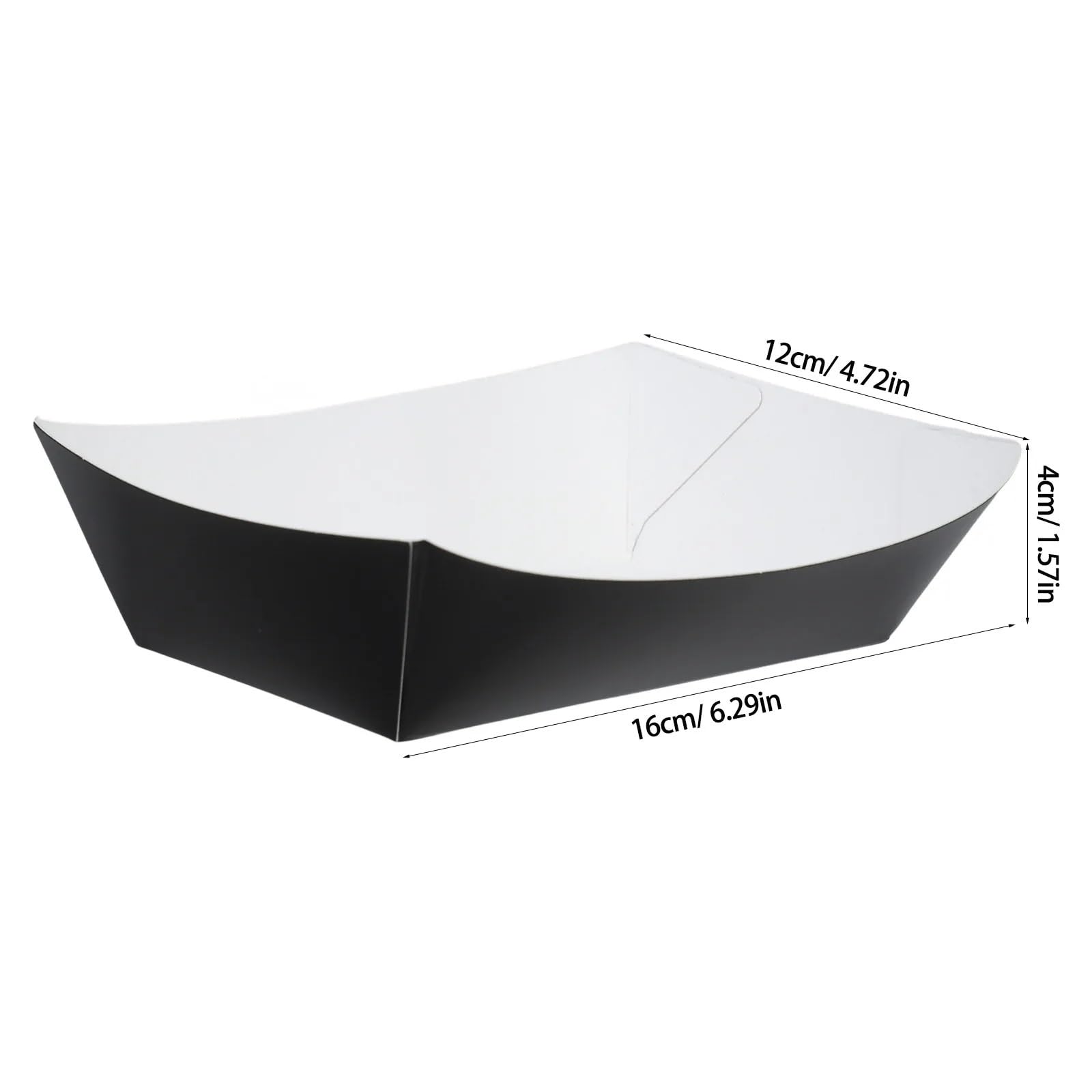Food Boats Hot Dog-Boxen aus Kraftpapier, offene Oberseite, Lebensmittelbehälter zum Mitnehmen, Grillen, 200 Stück
