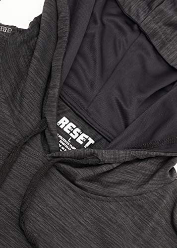 Reset Muscle Hooded Gym Tank Tops for Men, Active Athletic Performance Tops - 4 Pack3