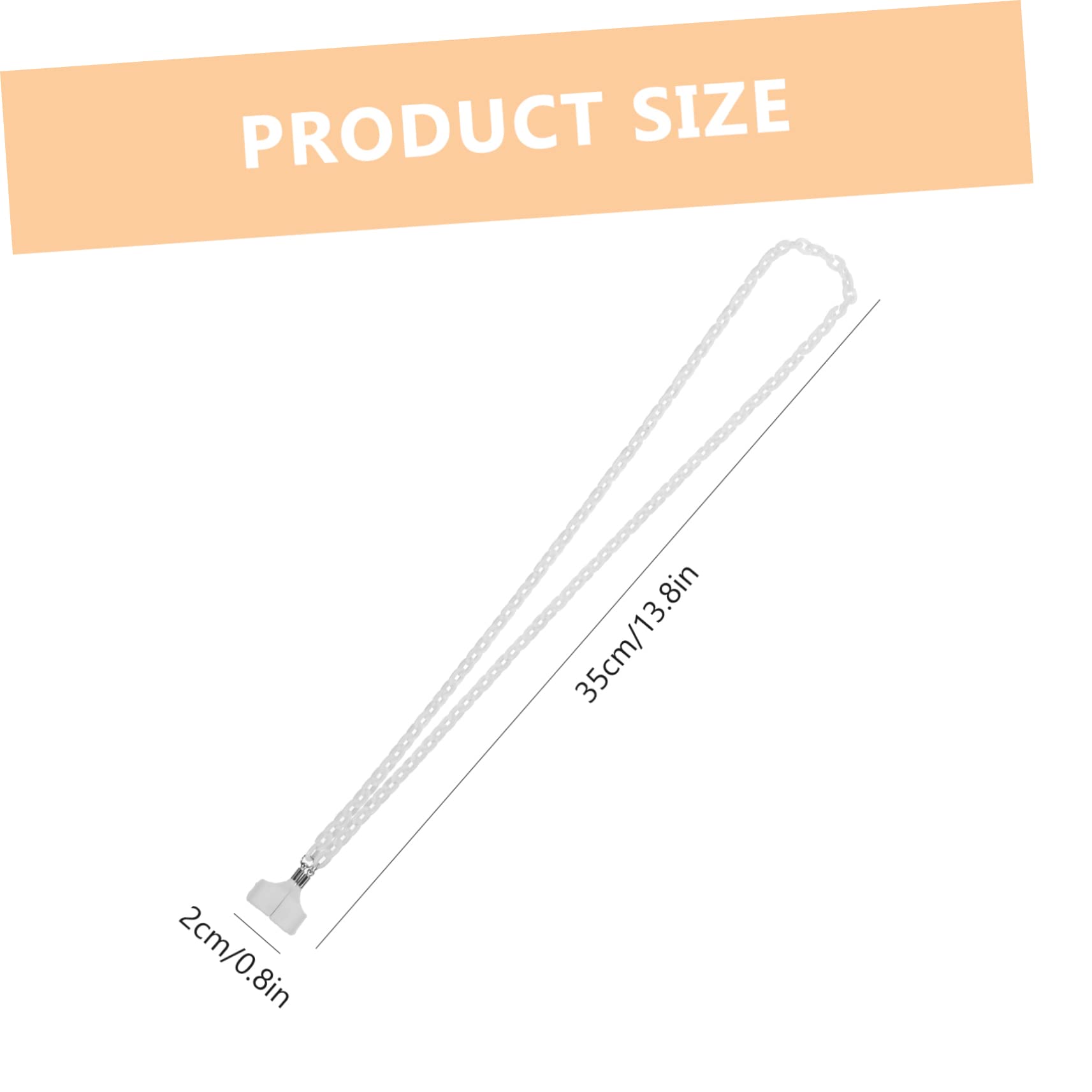 HEMOTON 4piezas Cadena Antipérdida Para Auriculares Unisex Cuerda De Sujeción Para Ejercicio Compatible Dispositivos Inalámbricos Material Resistente y