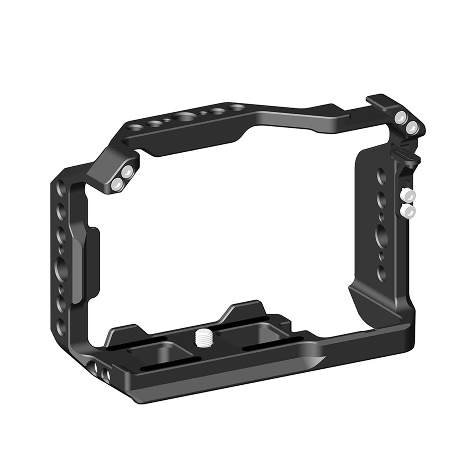 Cage légère pour appareil photo reflex numérique de qualité aéronautique - Système de montage universel pour équipement de photographie professionnel, studio, utilisation en extérieur
