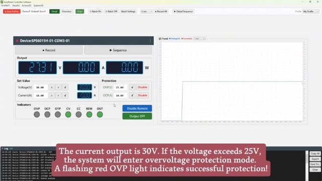 Image of DC Power Supply Variable, 0-15V 0-60A 900W Switching DC Regulated Bench Power Supply with Encoder Knob, Output On /Off Switch, 4-Digit LED Display, OVP & OCP, Aux Output Terminal - SPS-1560HP